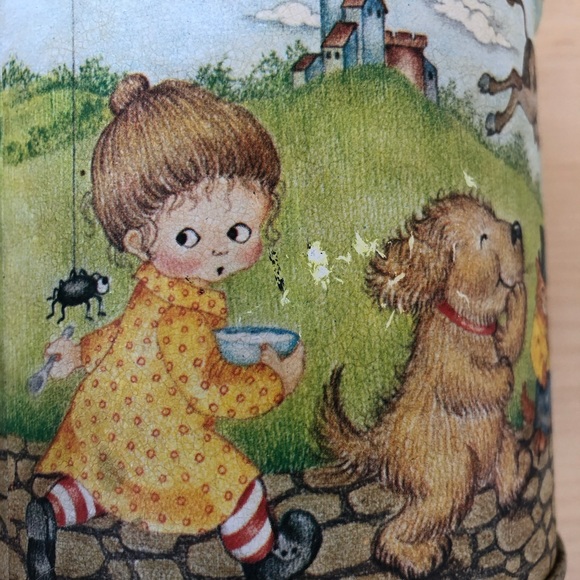 VINTAGE LOT tin, measuring cup, picture, ornament - Picture 4 of 7